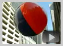 Gigantischer Beachball