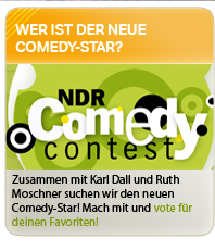 NDR und MySpace suchen den neuen Comedy-Star. Vote jetzt für deinen Favoriten.
