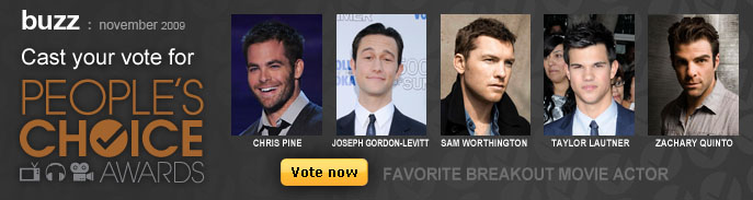 Cast your vote for the People's Choice Awards